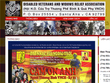 Tablet Screenshot of camonanhtb.com